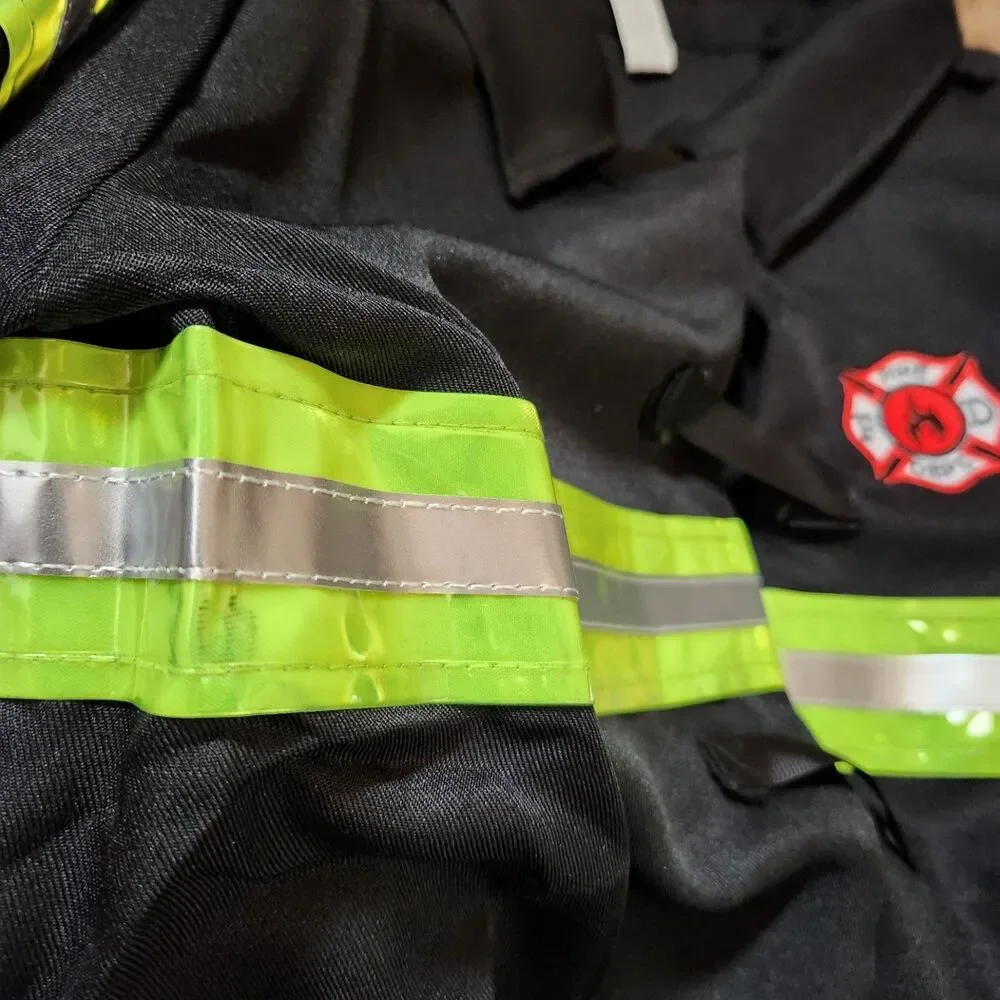 Youth Large Firefighter Costume – Jacket & Pants – Halloween